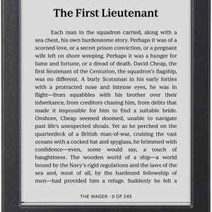 Kobo Clara BW | eReader | 6” Glare-Free Touchscreen with ComfortLight PRO | Dark Mode Option | Audiobooks | Waterproof | 16GB of Storage | Black