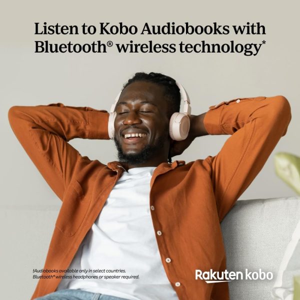 Kobo Clara BW | eReader | 6” Glare-Free Touchscreen with ComfortLight PRO | Dark Mode Option | Audiobooks | Waterproof | 16GB of Storage | Black - Image 9