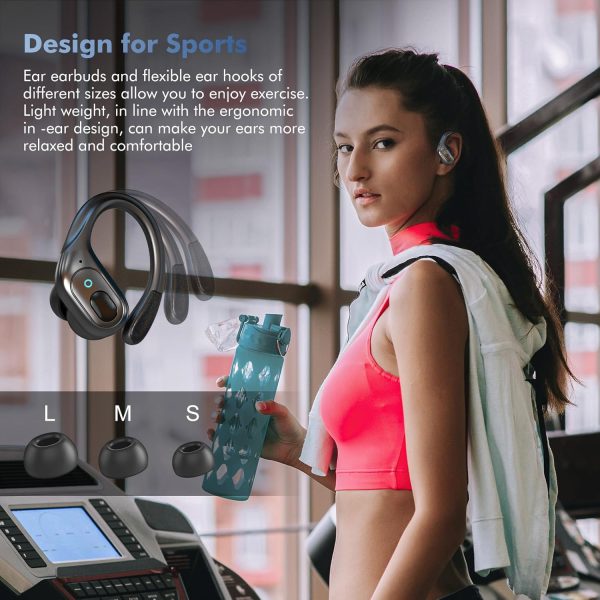 Wireless Earbuds, 75H Playtime Bluetooth 5.3 Headphones, IP7 Waterproof for Running, Wireless in Ear Earphones for iOS/Android - Image 5