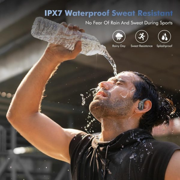 Wireless Earbuds, 75H Playtime Bluetooth 5.3 Headphones, IP7 Waterproof for Running, Wireless in Ear Earphones for iOS/Android - Image 6